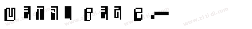Metal Reg 2字体转换